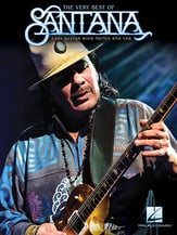 The Very Best of Santana Guitar and Fretted sheet music cover